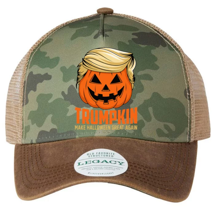 Trumpkin Make Halloween Great Again Legacy Tie Dye Trucker Hat