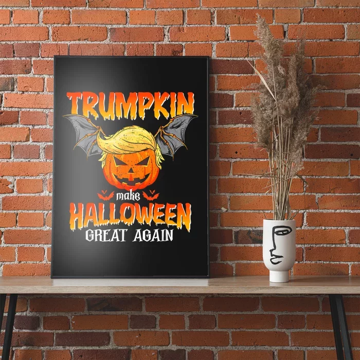 Trumpkin Make Halloween Great Again Funny Pumpkin Poster