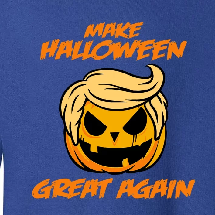 Trump Make Halloween Great Again Gift Toddler Sweatshirt