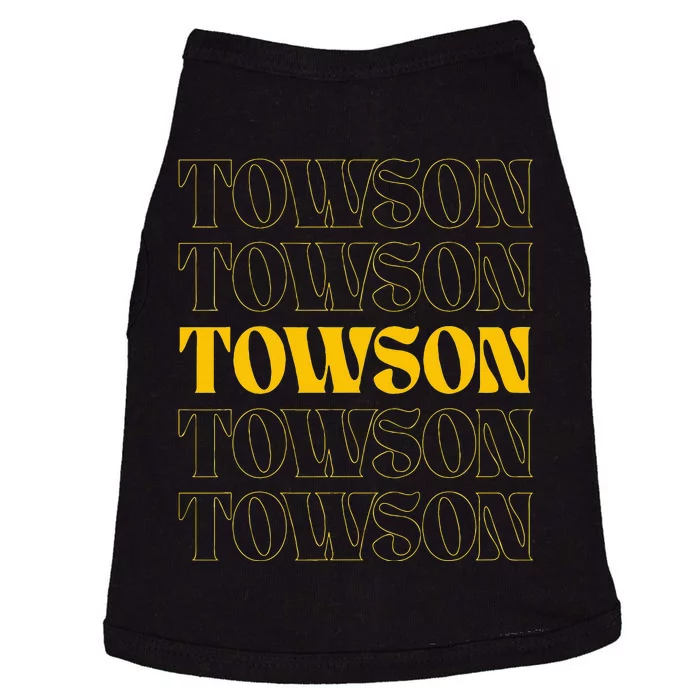 Towson Maryland Home State Doggie Tank