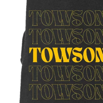 Towson Maryland Home State Doggie 3-End Fleece Hoodie