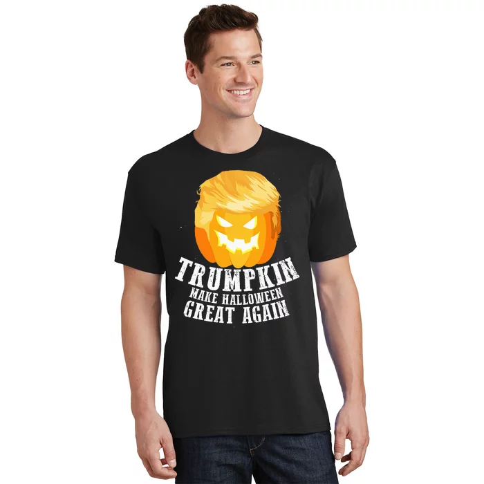 Trumpkin Make Halloween Great Again Costume T-Shirt