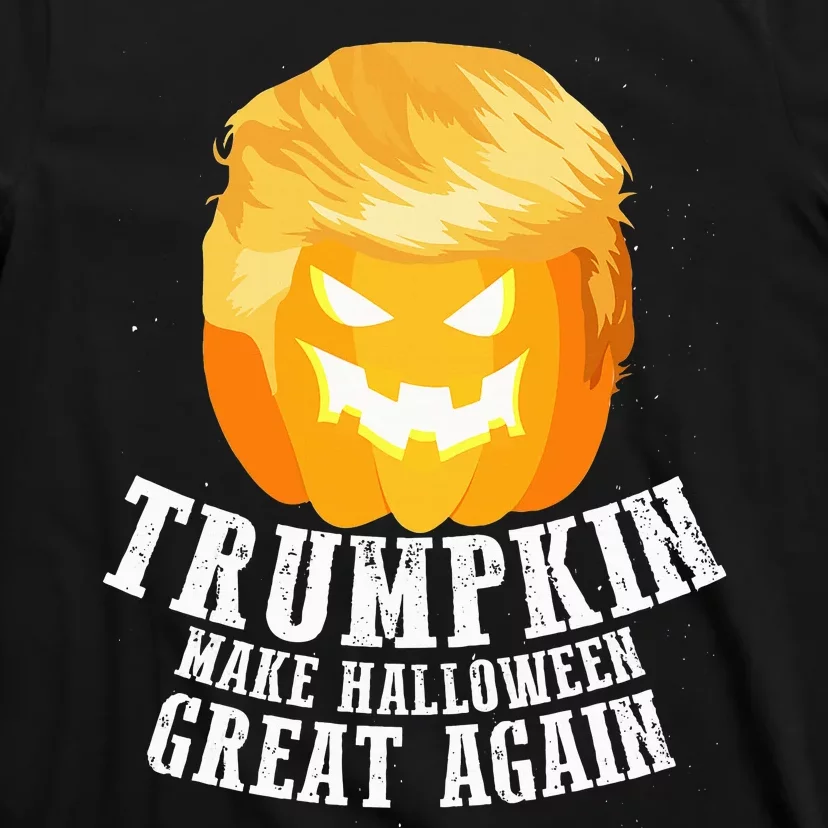 Trumpkin Make Halloween Great Again Costume T-Shirt