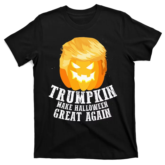 Trumpkin Make Halloween Great Again Costume T-Shirt