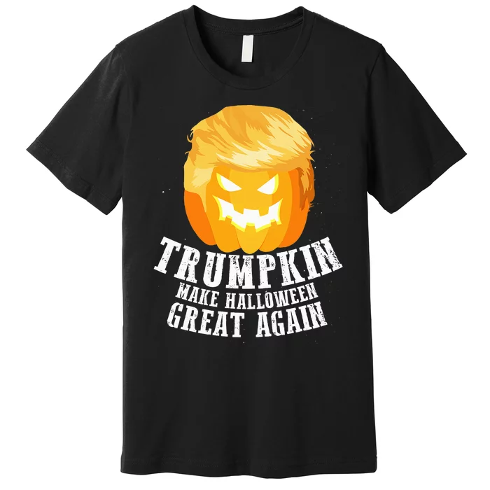 Trumpkin Make Halloween Great Again Costume Premium T-Shirt