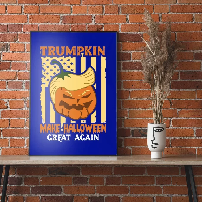 Trumpkin Make Halloween Great Again Funny Design Gift Poster