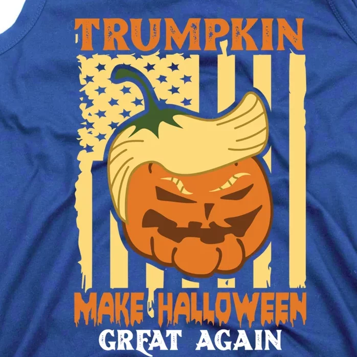 Trumpkin Make Halloween Great Again Funny Design Gift Tank Top