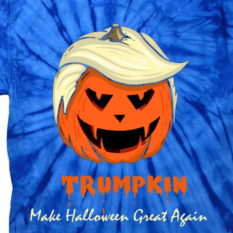 Trumpkin Make Halloween Great Again Funny Meaningful Gift Tie-Dye T-Shirt