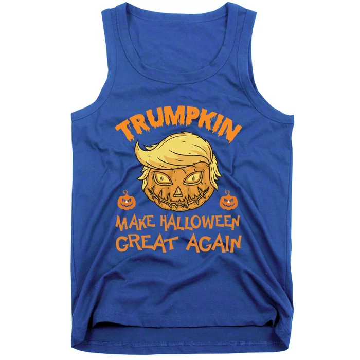 Trumpkin Make Halloween Great Again Funny Gift Tank Top