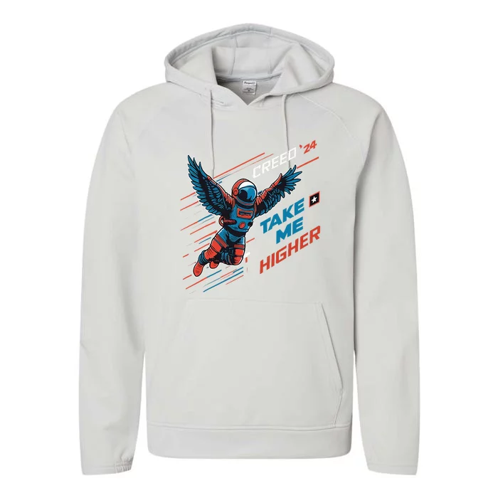 T.A.K.E M.E H.I.G.H.E.R Performance Fleece Hoodie