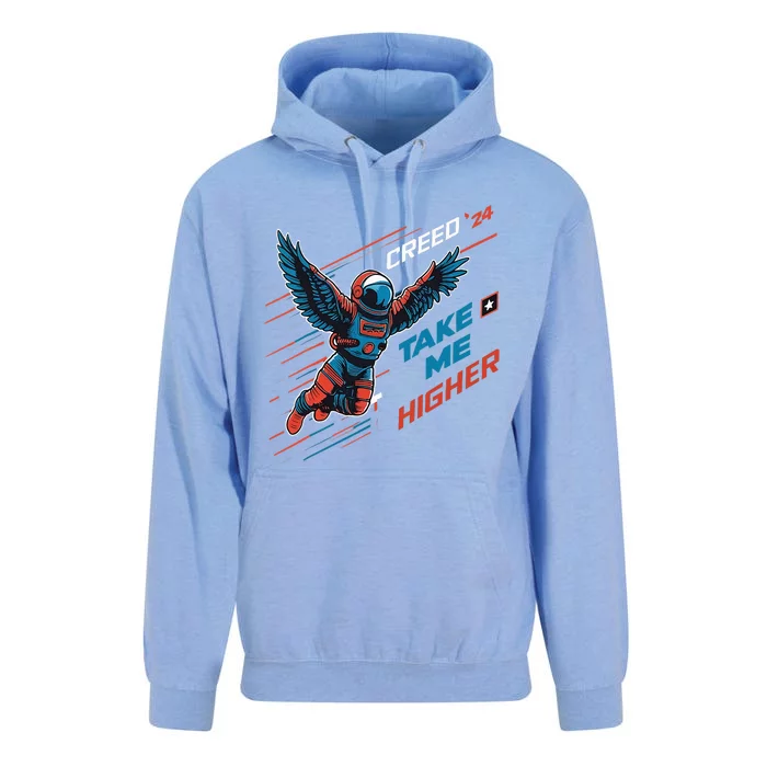 T.A.K.E M.E H.I.G.H.E.R Unisex Surf Hoodie