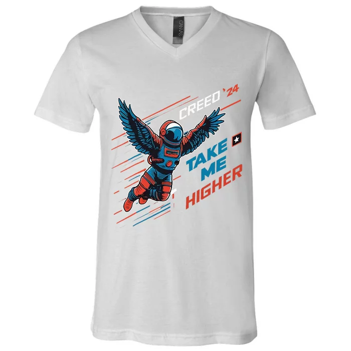 T.A.K.E M.E H.I.G.H.E.R V-Neck T-Shirt