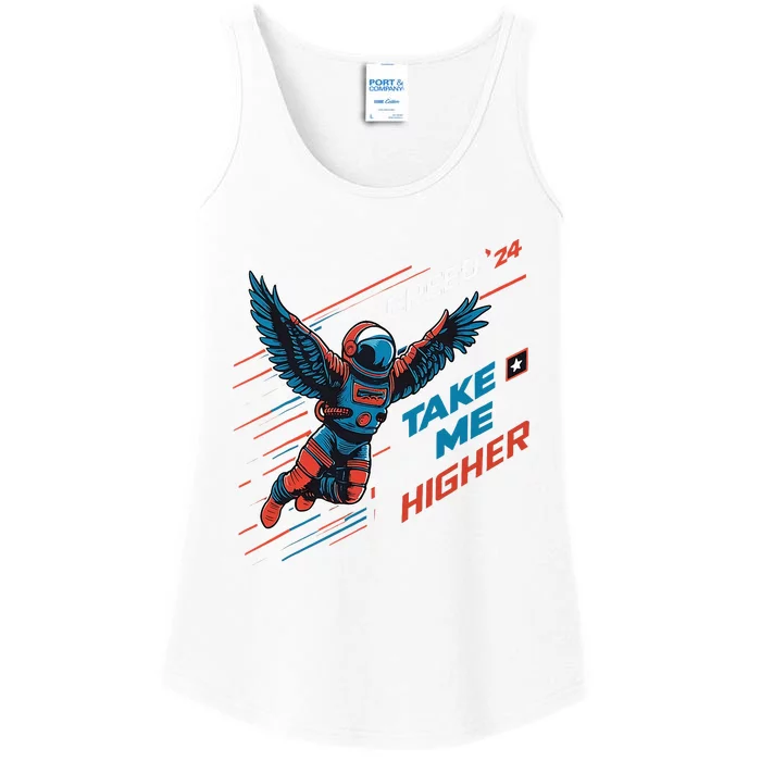 T.A.K.E M.E H.I.G.H.E.R Ladies Essential Tank