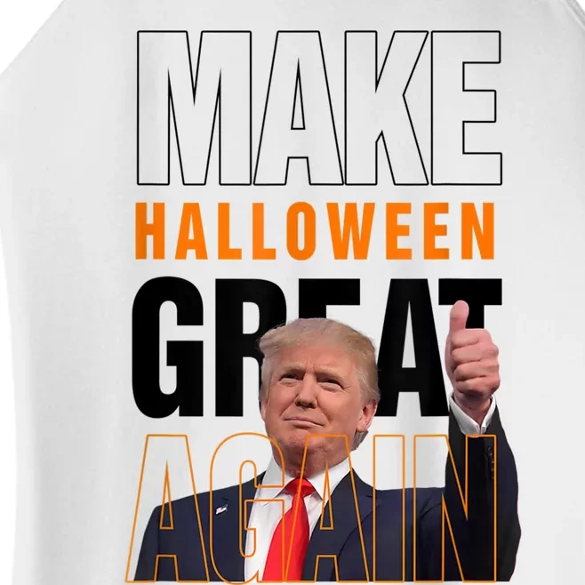 Trump Make Halloween Great Again Pro Trump 2024 Halloween Women’s Perfect Tri Rocker Tank