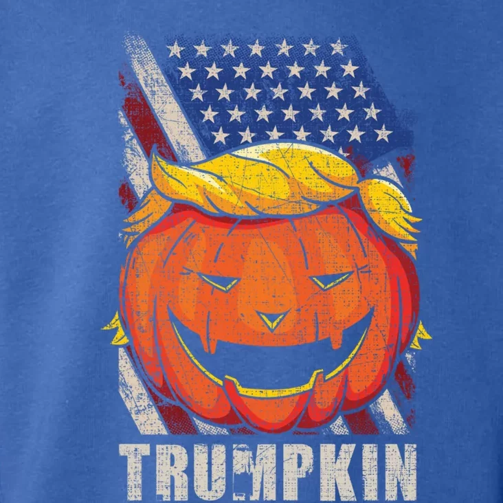 Trumpkin Make Halloween Great Again Patriotic Usa Distressed Gift Toddler Hoodie