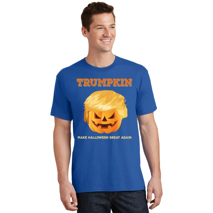 Trumpkin Make Halloween Great Again President Trump Pumpkin Cool Gift T-Shirt