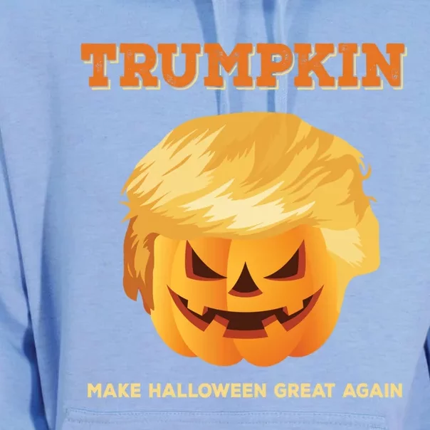 Trumpkin Make Halloween Great Again President Trump Pumpkin Cool Gift Unisex Surf Hoodie