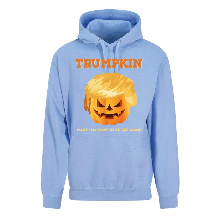 Trumpkin Make Halloween Great Again President Trump Pumpkin Cool Gift Unisex Surf Hoodie