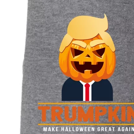 Trumpkin Make Halloween Great Again Halloween Trump Meaningful Gift Doggie 3-End Fleece Hoodie