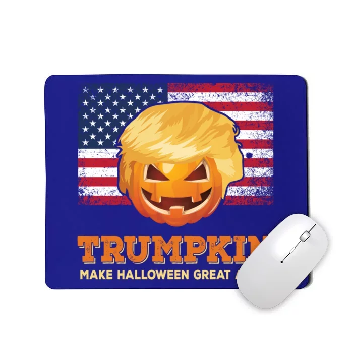 Trumpkin Make Halloween Great Again President Trump Pumpkin Gift Mousepad