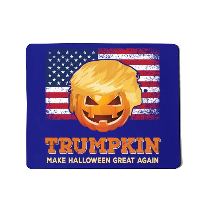 Trumpkin Make Halloween Great Again President Trump Pumpkin Gift Mousepad