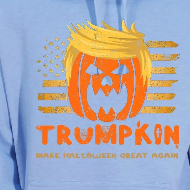 Trumpkin Make Halloween Great Again Funny Trump 2024 Unisex Surf Hoodie