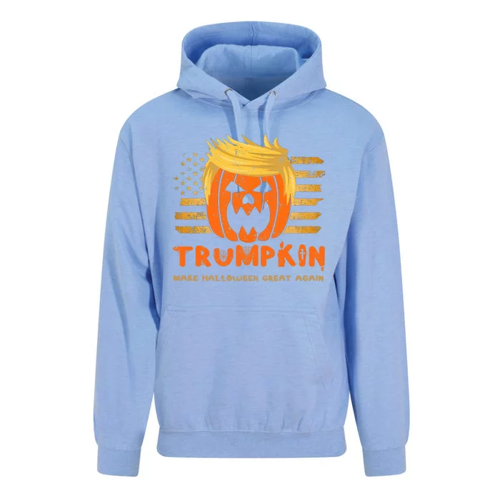 Trumpkin Make Halloween Great Again Funny Trump 2024 Unisex Surf Hoodie