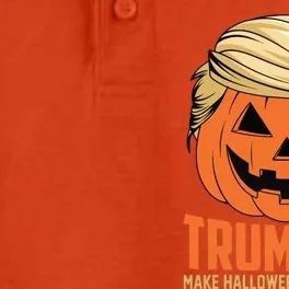 Trumpkin Make Halloween Great Again Funny Sarcastic Saying Dry Zone Grid Performance Polo