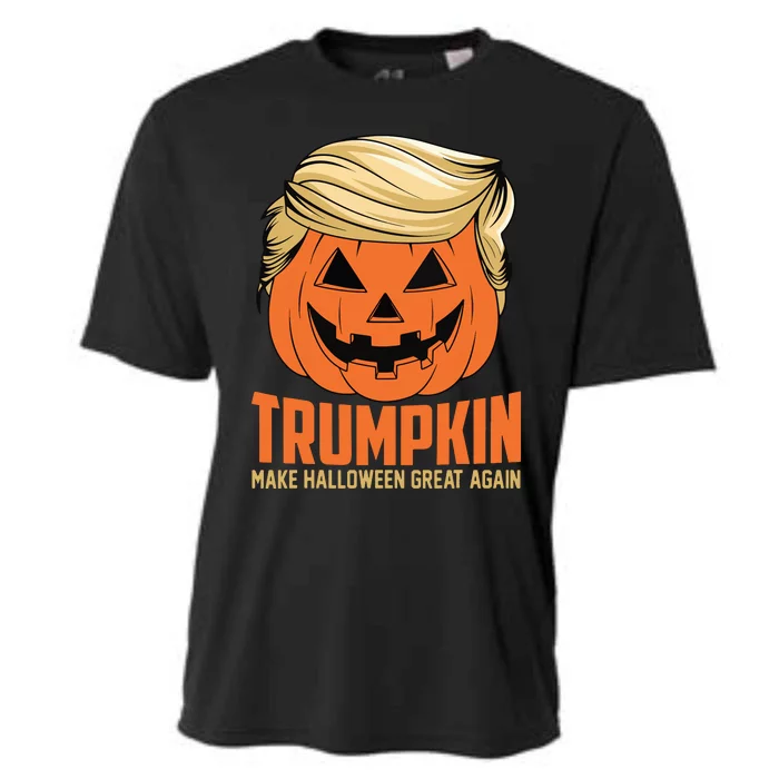 Trumpkin Make Halloween Great Again Funny Sarcastic Saying Cooling Performance Crew T-Shirt