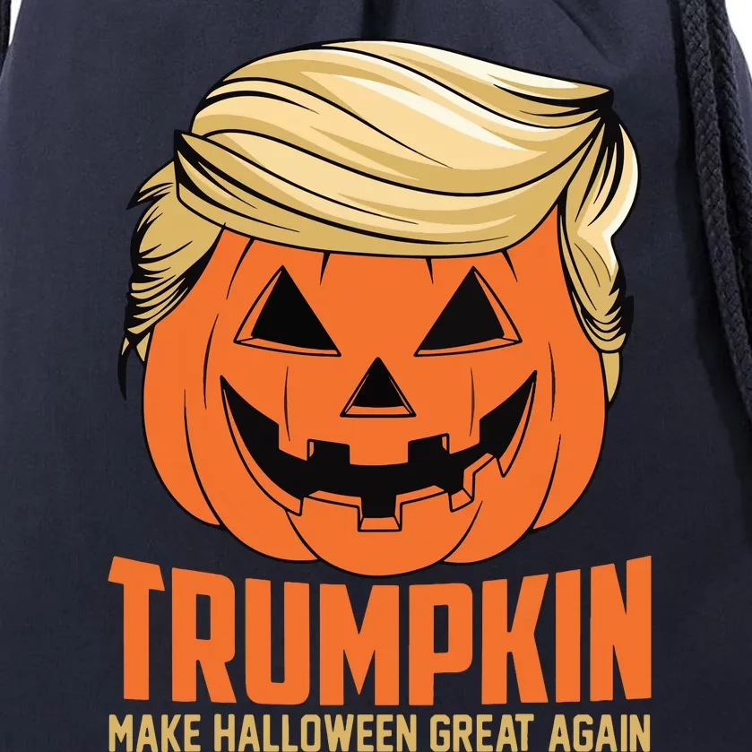 Trumpkin Make Halloween Great Again Funny Sarcastic Saying Drawstring Bag