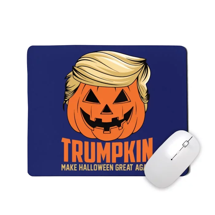 Trumpkin Make Halloween Great Again Funny Sarcastic Saying Mousepad