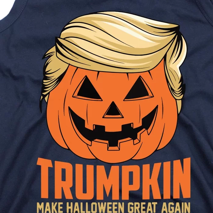 Trumpkin Make Halloween Great Again Funny Sarcastic Saying Tank Top