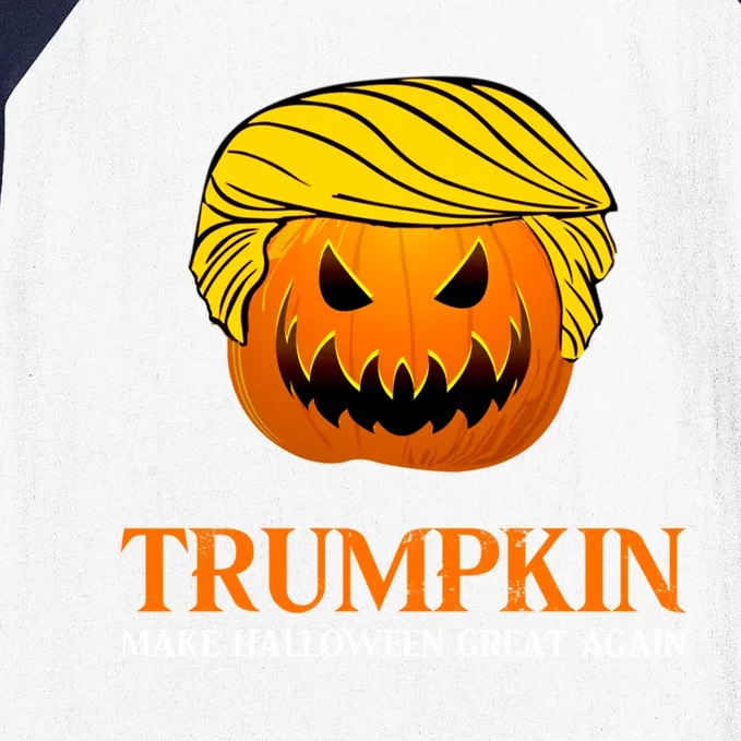 Trumpkin Make Halloween Great Again Cool Gift Baseball Sleeve Shirt