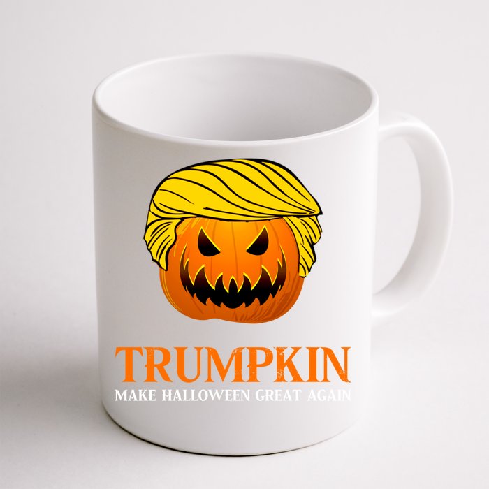 Trumpkin Make Halloween Great Again Cool Gift Front & Back Coffee Mug