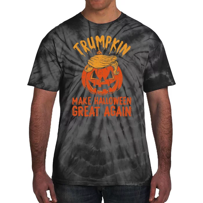 Trumpkin Make Halloween Great Again Tie-Dye T-Shirt