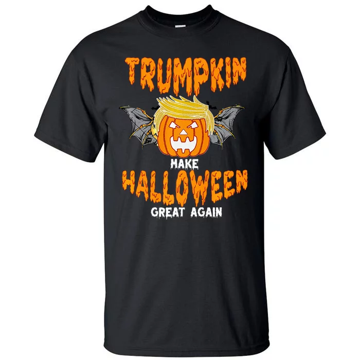 Trumpkin Make Halloween Great Again Funny Trump Halloween Ar Premium Tall T-Shirt