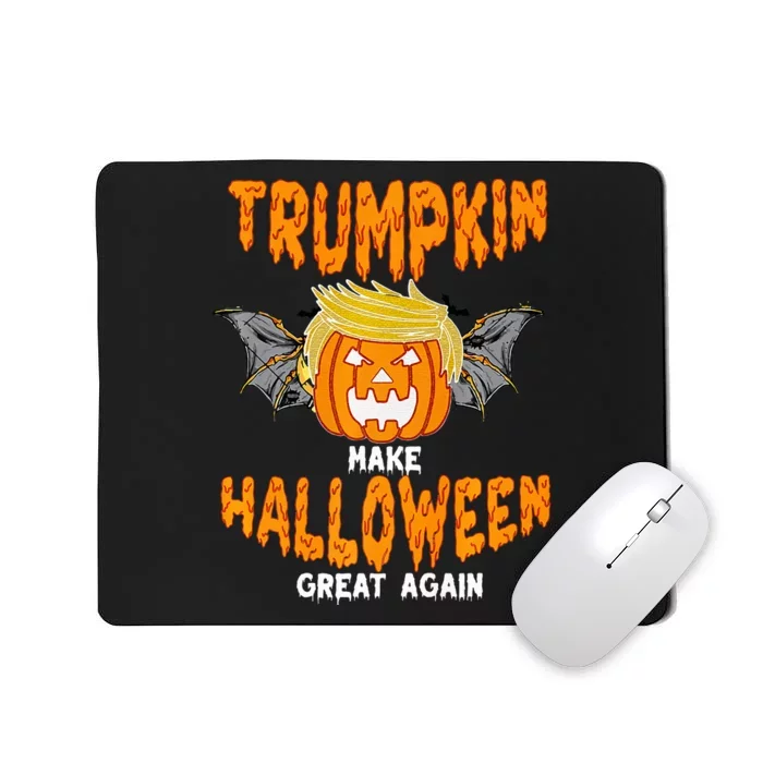 Trumpkin Make Halloween Great Again Funny Trump Halloween Ar Premium Mousepad