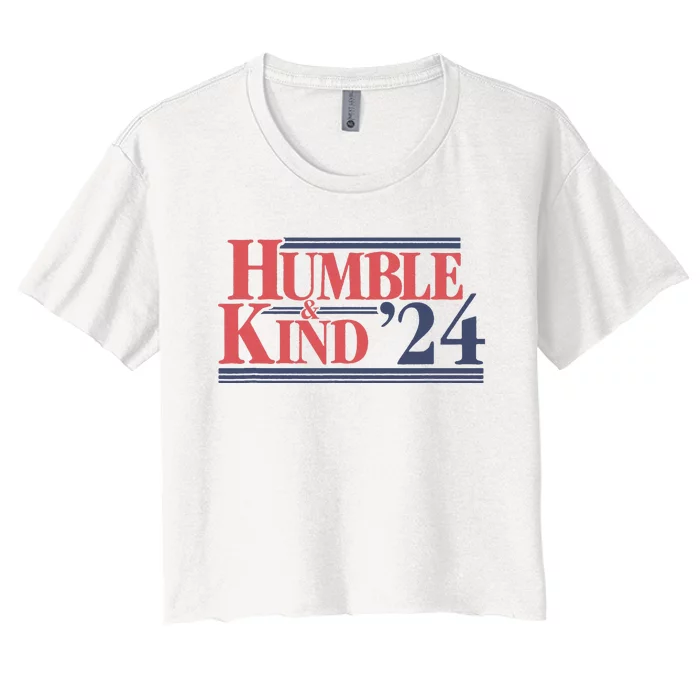 Tim Mcgraw Humble & Kind Women's Crop Top Tee