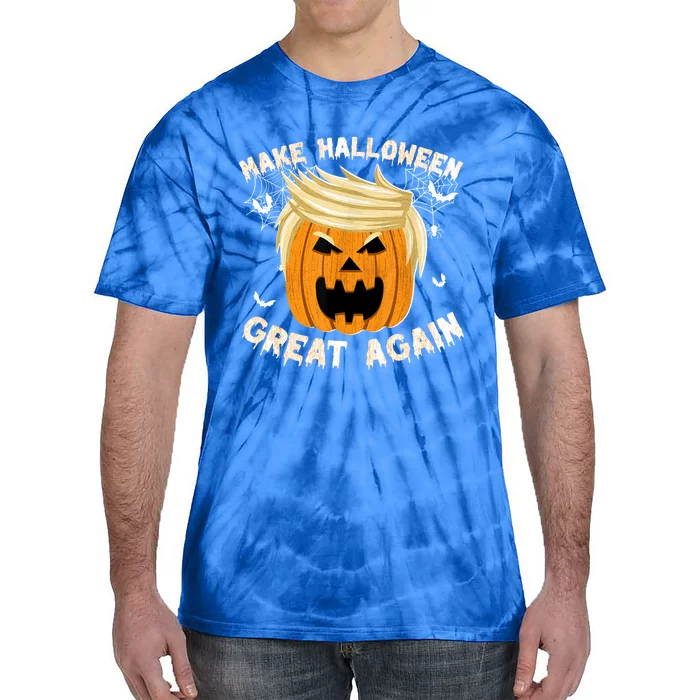 Trumpkin Make Halloween Great Again Trump Pumpkin Halloween Gift Tie-Dye T-Shirt