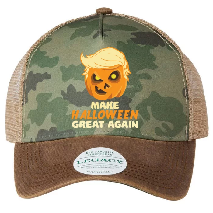 Trumpkin Make Halloween Great Again Legacy Tie Dye Trucker Hat