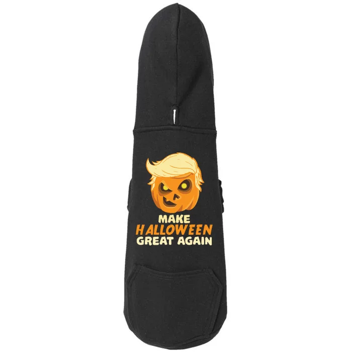 Trumpkin Make Halloween Great Again Doggie 3-End Fleece Hoodie