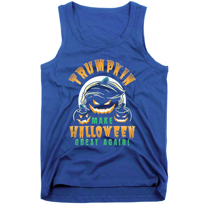 Trumpkin Make Halloween Great Again Funny Trumpkin Funny Gift Tank Top