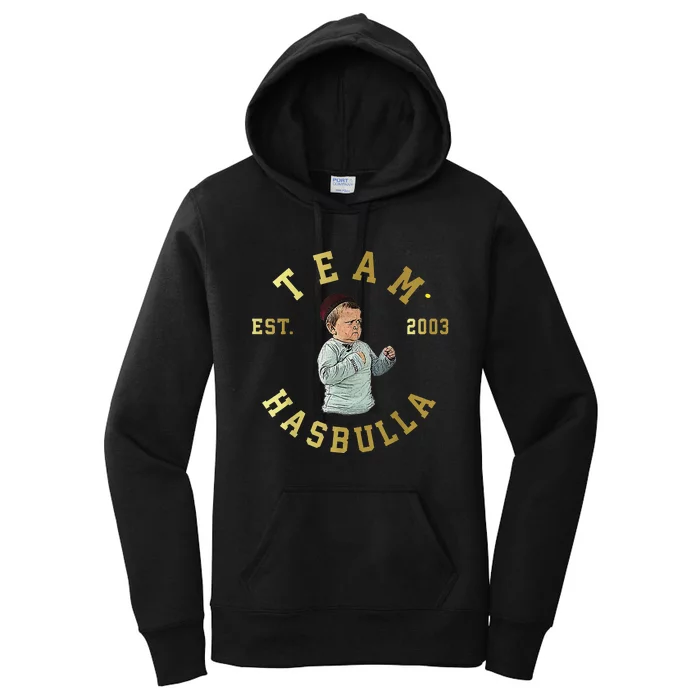 Team MMA Hasbulla Fight Meme Women's Pullover Hoodie