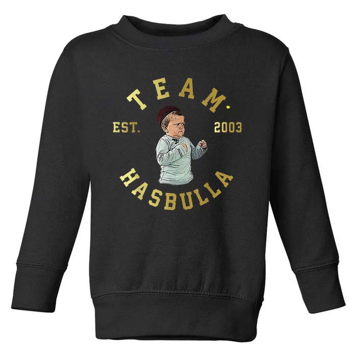 Team MMA Hasbulla Fight Meme Toddler Sweatshirt