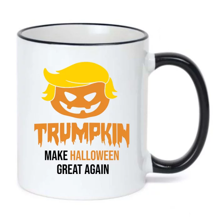 Trumpkin Make Halloween Great Again Funny Pro Trump Black Color Changing Mug