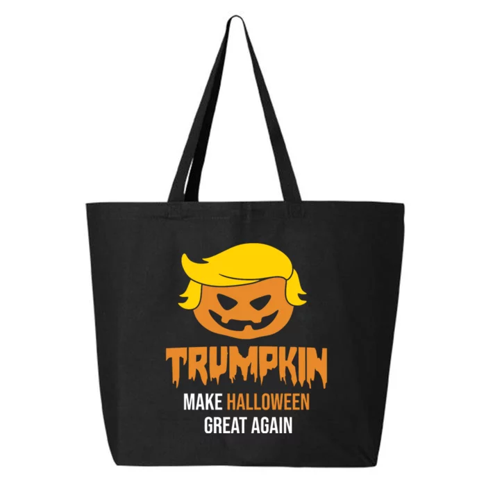 Trumpkin Make Halloween Great Again Funny Pro Trump 25L Jumbo Tote