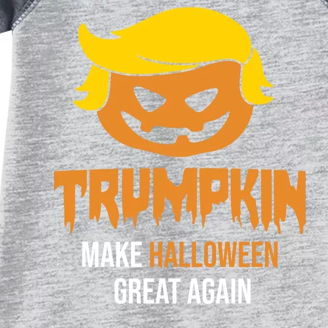 Trumpkin Make Halloween Great Again Funny Pro Trump Infant Baby Jersey Bodysuit