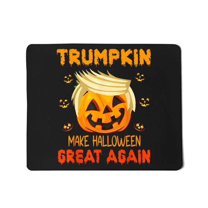 Trumpkin Make Halloween Great Again Funny Pumpkin Mousepad