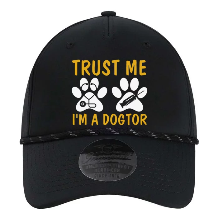 Trust Me I'm A Dogtor Funny Dog Doctor Dog Lover Dog Puns Doctor Puns Paws Performance The Dyno Cap