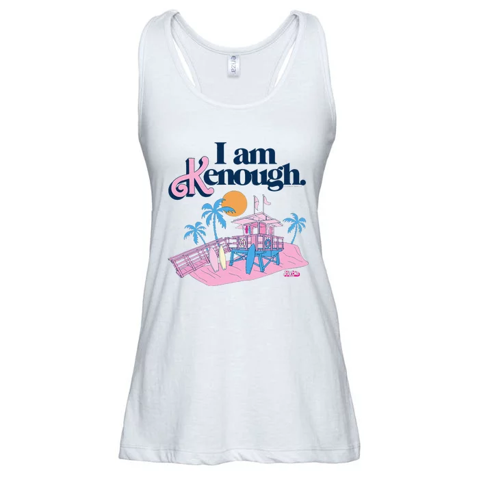 The Movie I Am Kenough Lifeguard Stand Ladies Essential Flowy Tank